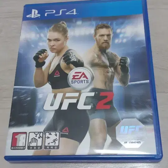 플스4 게임 UFC2 영문판