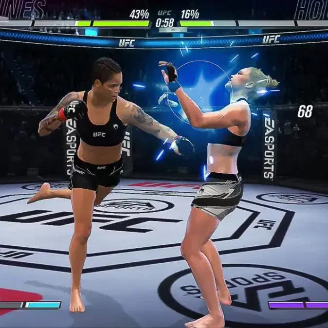 플스4 게임 UFC2 영문판