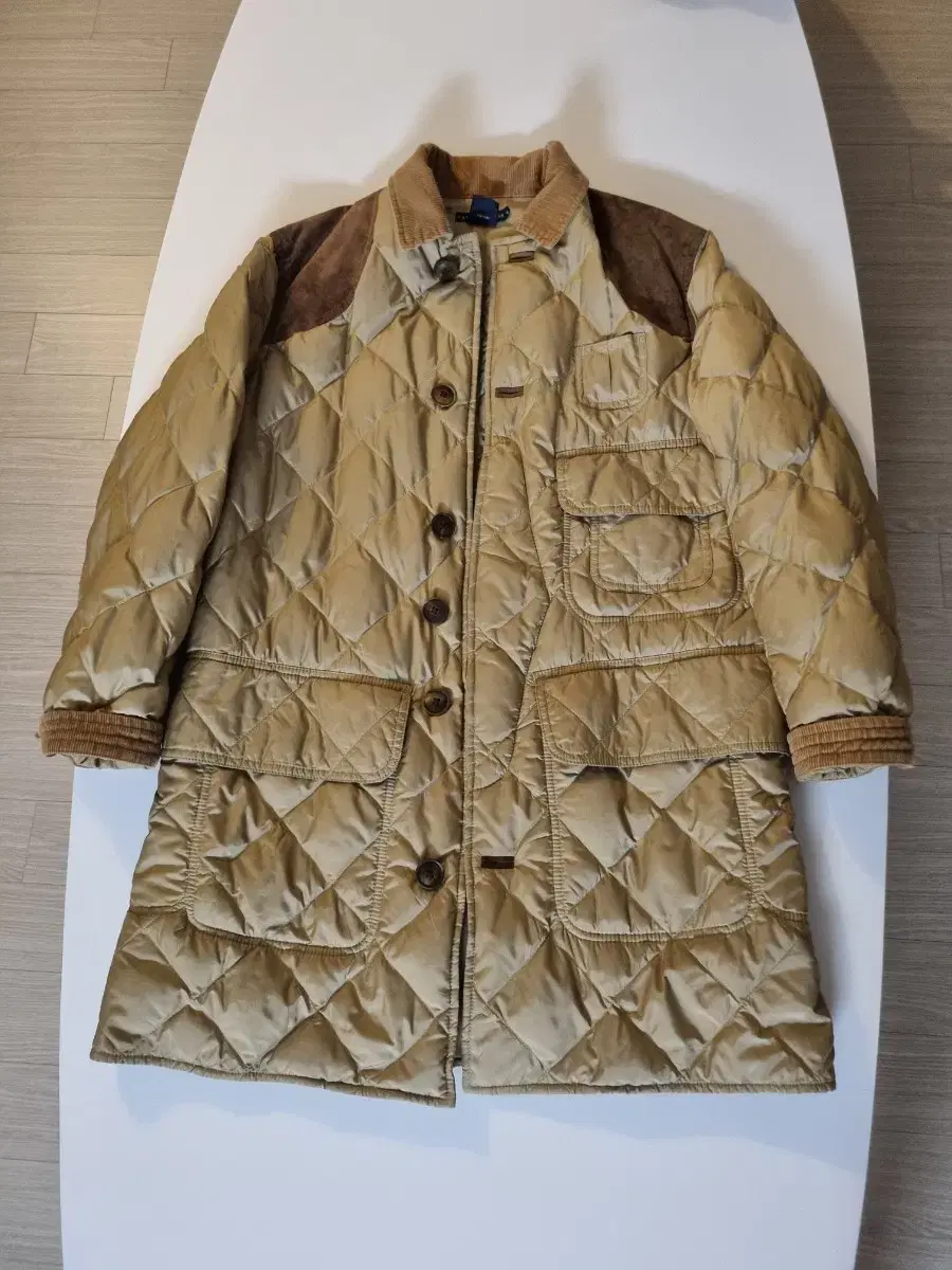 Polo Quilted Long Jacket