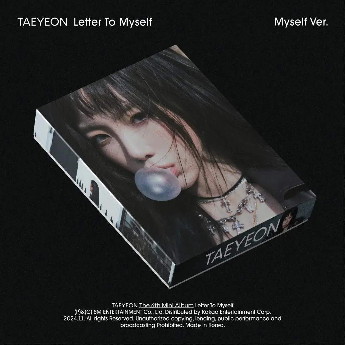 Taeyeon Letter To Myself album Myself Ver. unsealed