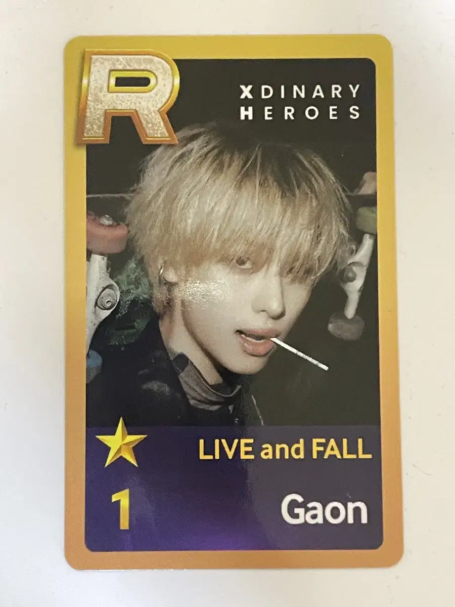 Xdynasty Heroes Xdiz Gaon Jisukushuze Onda Photocard