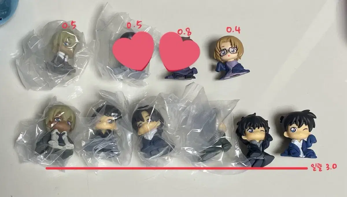 Detective Conan Chijimase Amuro Hiromatsu Subaru Matsuda Hagiwara Shinichi