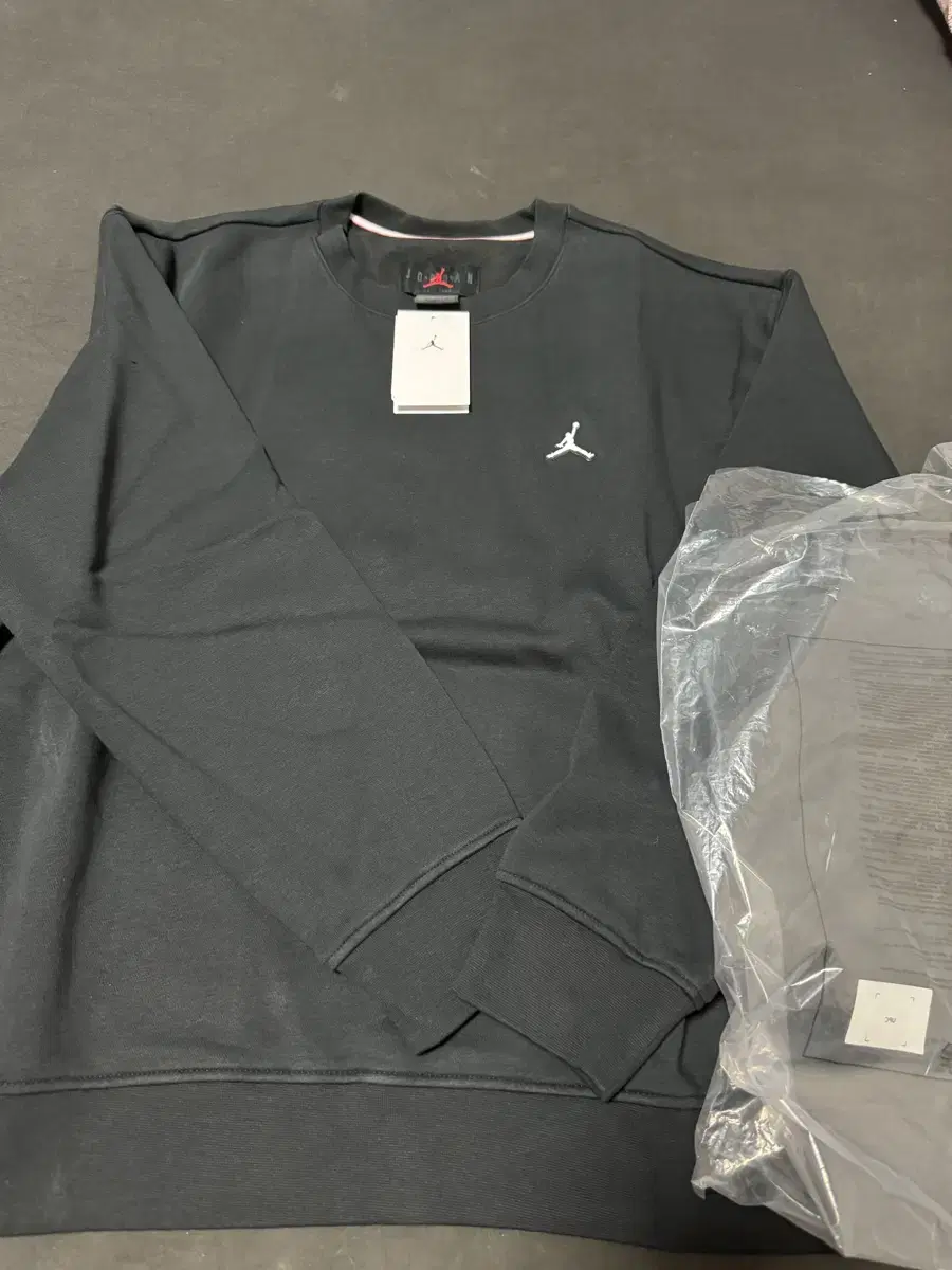 Genuine Brand New Nike Jordan Barely-there Crewneck Brushed Black 3XL 115 Scott