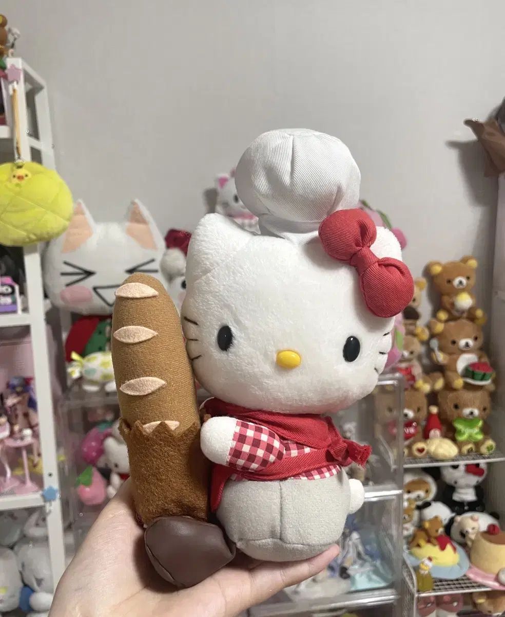 Baguette Chef Bread Kitty Hello Kitty Classic doll Vintage