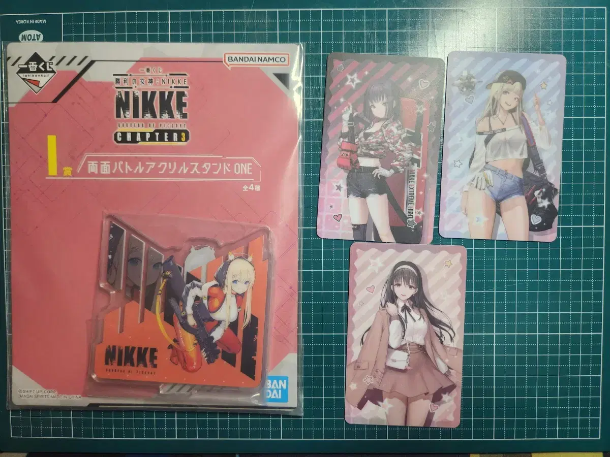 Nikke Ichibankuji I-san Tobe acrylic stand + photocard 3 types bulk sold