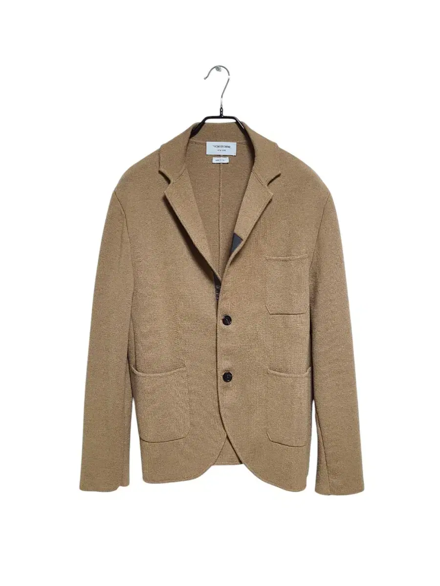 Thom Browne Camelhair Knit Blazer Jacket