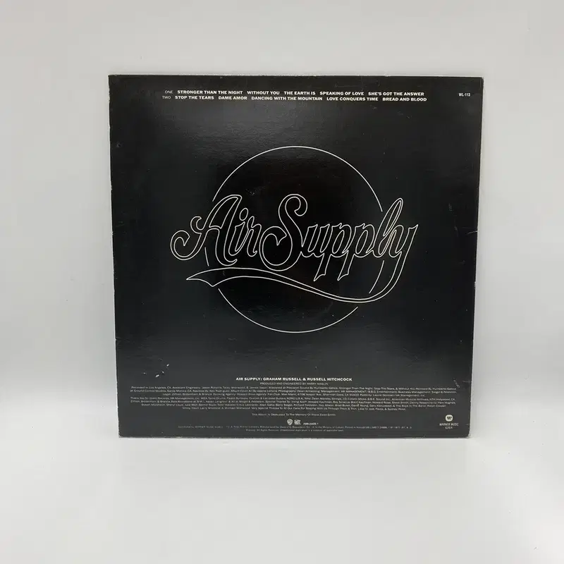 AIR SUPPLY LP / AA4633