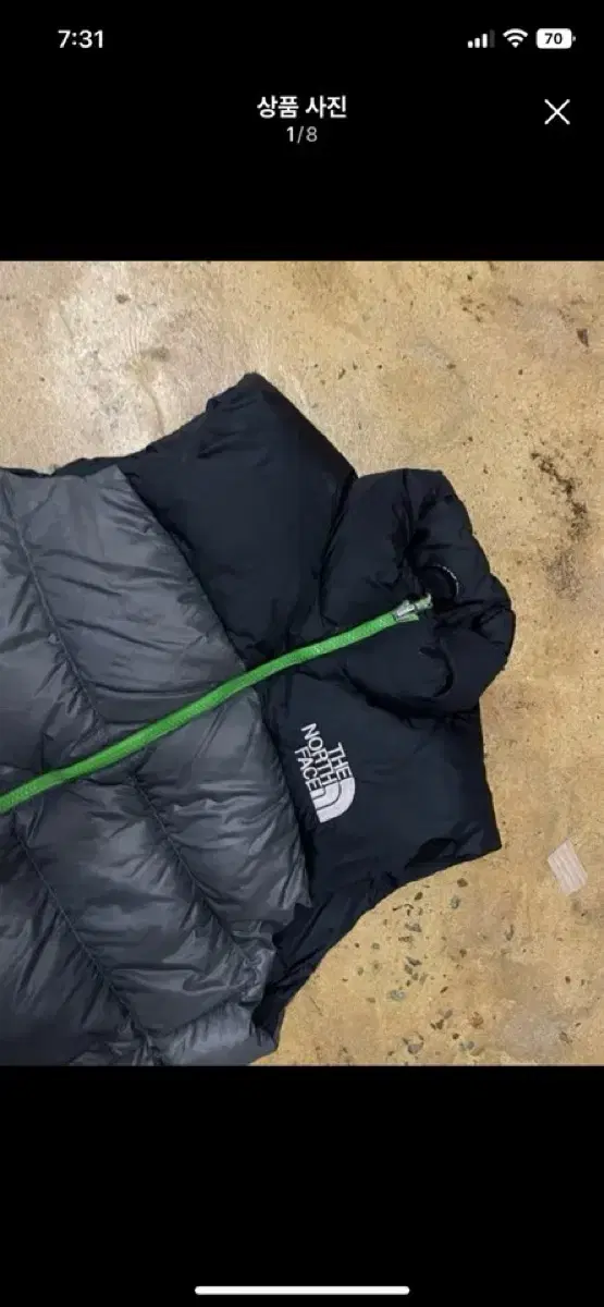 [Genuine/90]The North Face 700 Goose Down Puffer Vest