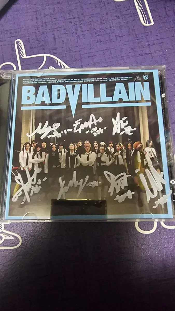 BADVILLAIN BADVILLAIN Not for Sale Signature S.D.