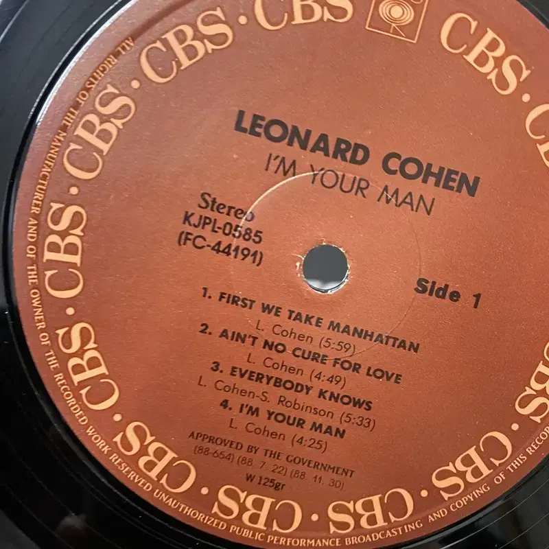 LEONARD COHEN LP / AA6460