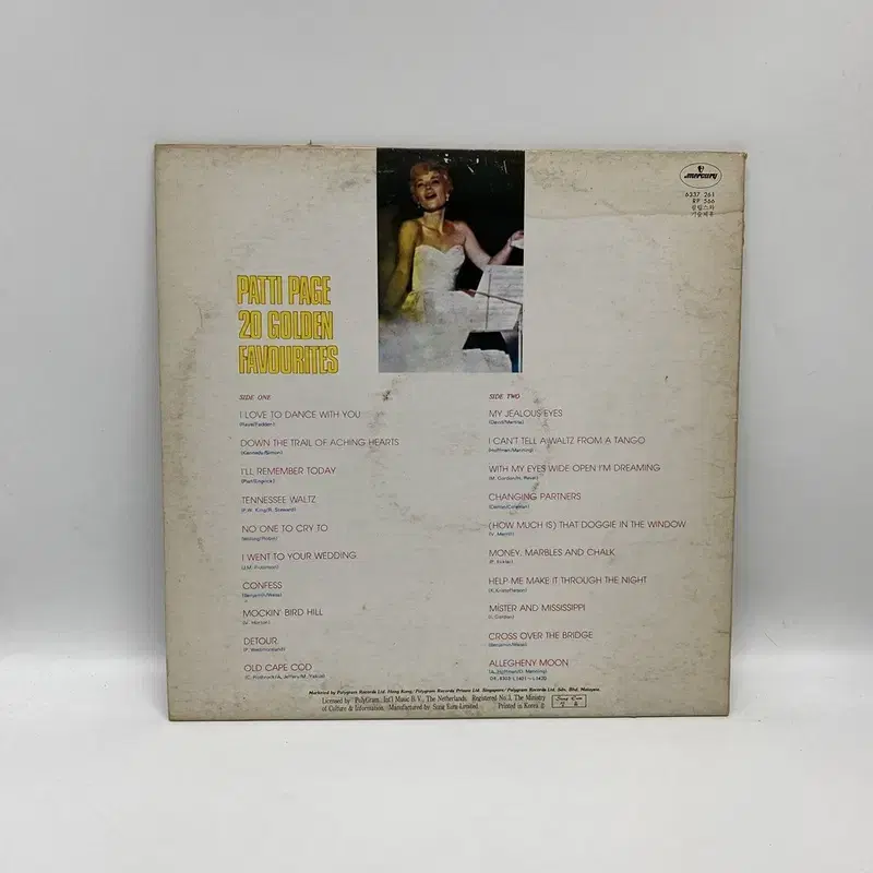 PATTI PAGE GOLDEN LP / AA6462