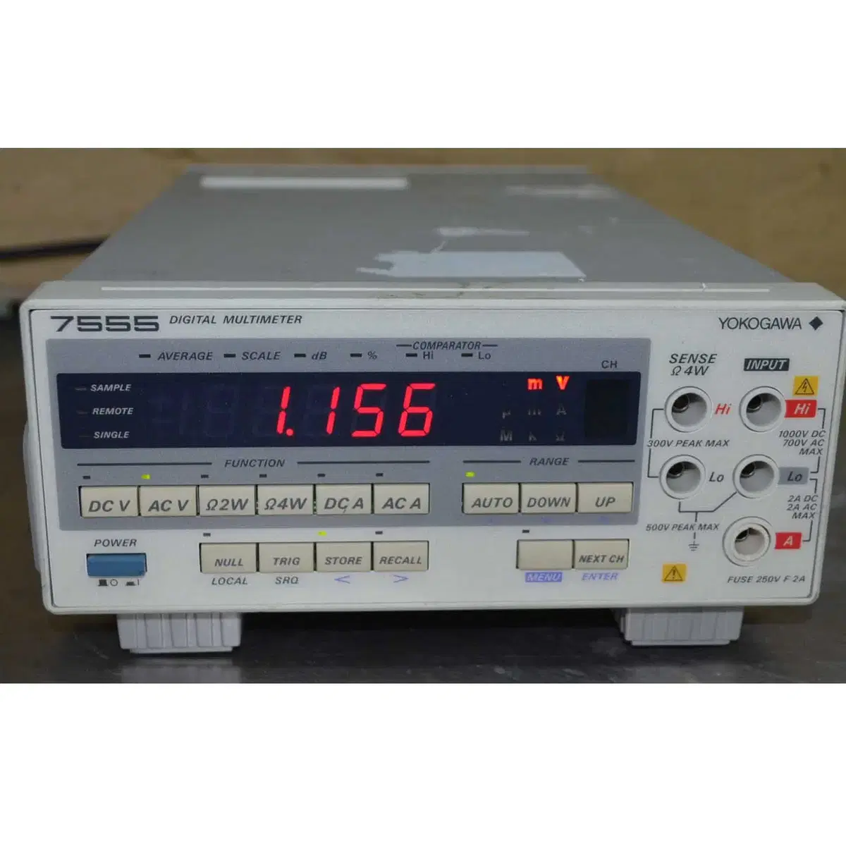 YOKOGAWA 7555 Digital Multimeter