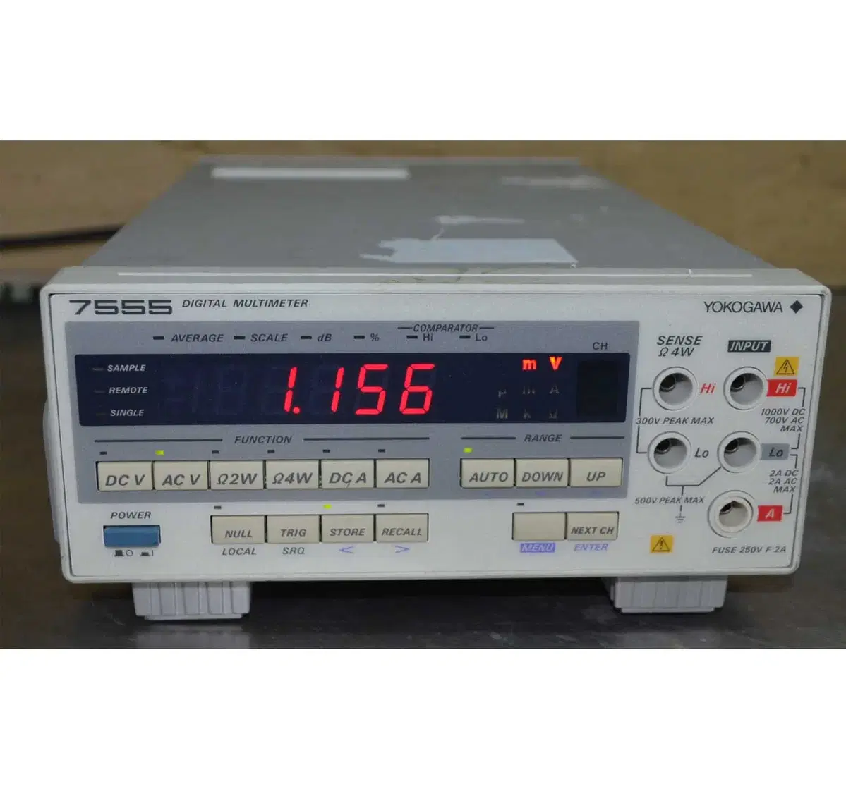 YOKOGAWA 7555 Digital Multimeter