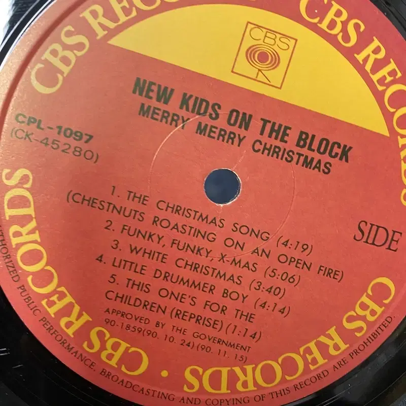 NEW KIDS ON THE BLCOK LP / AA6470