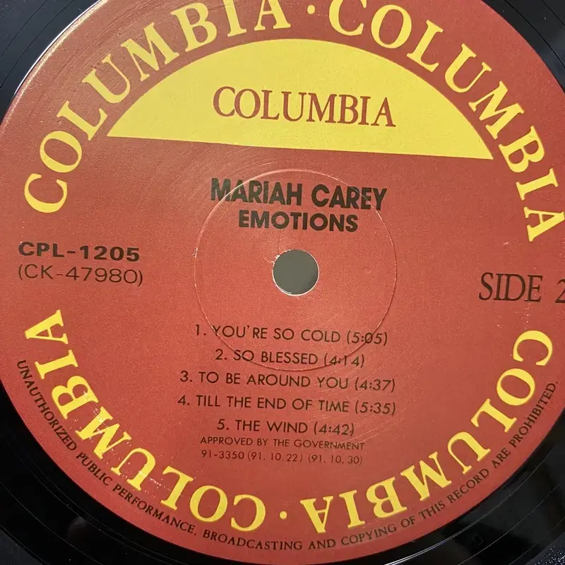 MARIAH CAREY LP / AA6472