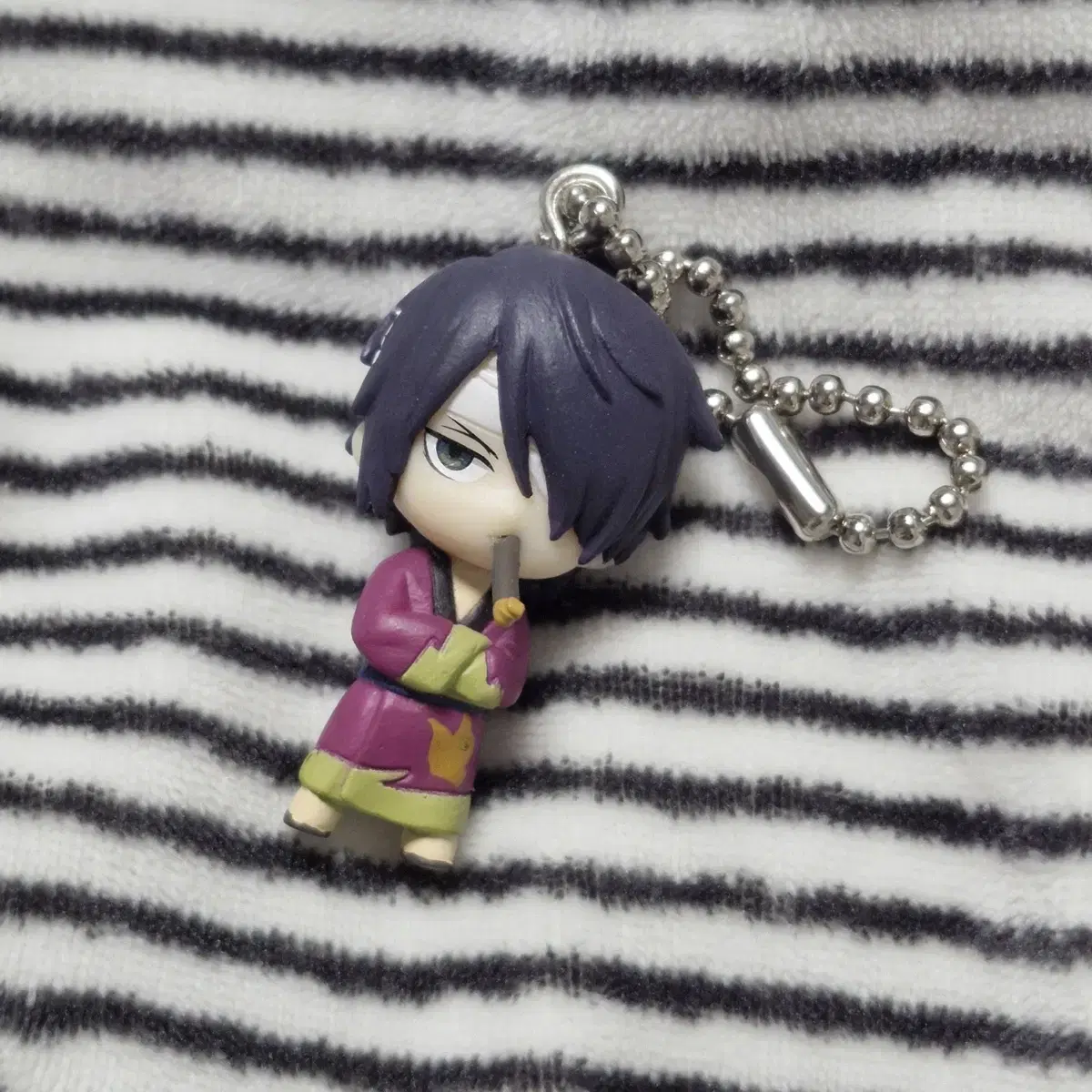 Gintama Takasugi Shinsuke Figure Keyring