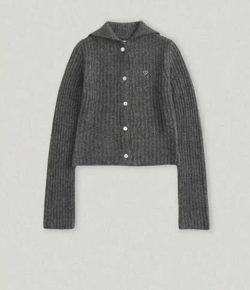 스무스무드 Leena Knit Cardigan Gray