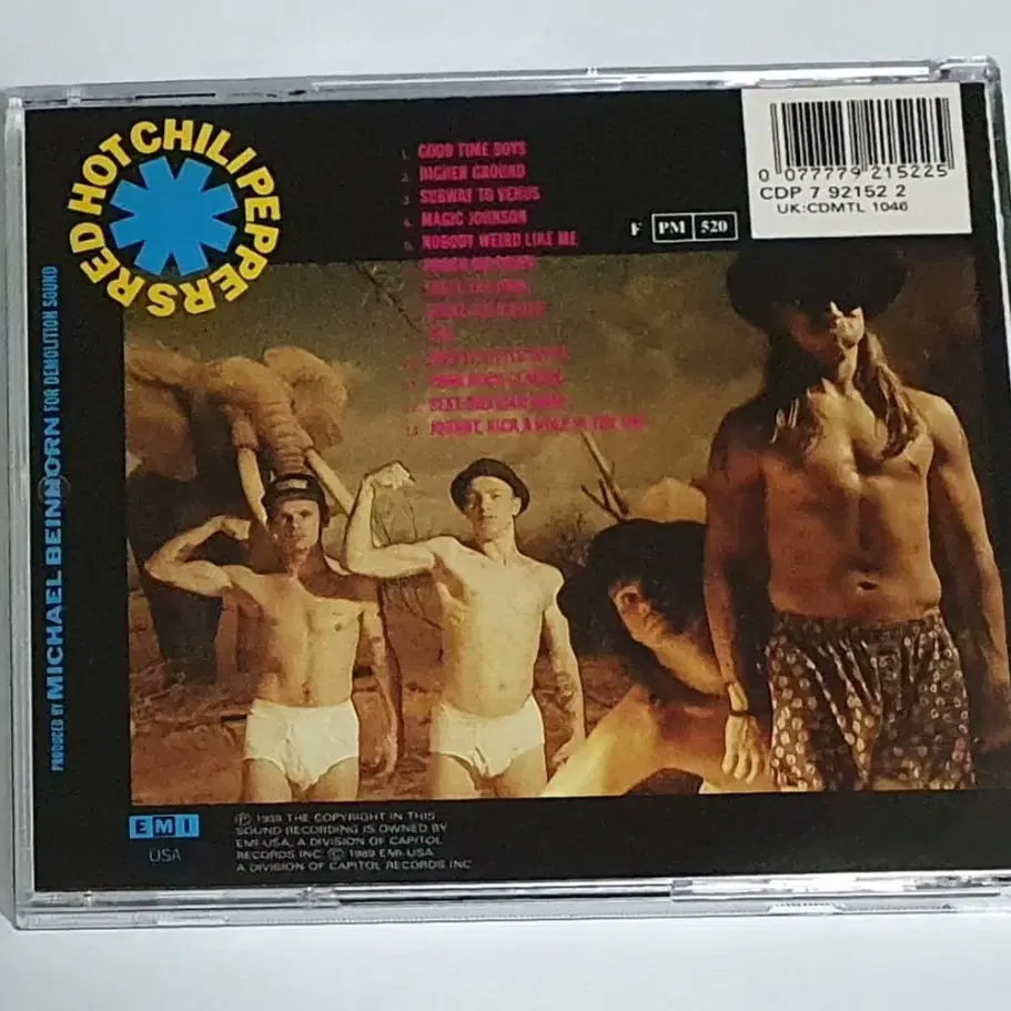 레드 핫 칠리 페퍼스 Mother's Milk 앨범 시디 CD