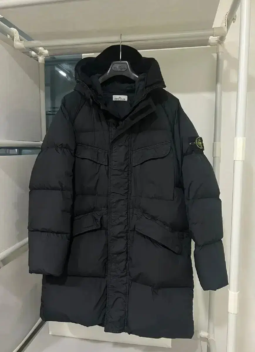 22fw stone island long padded