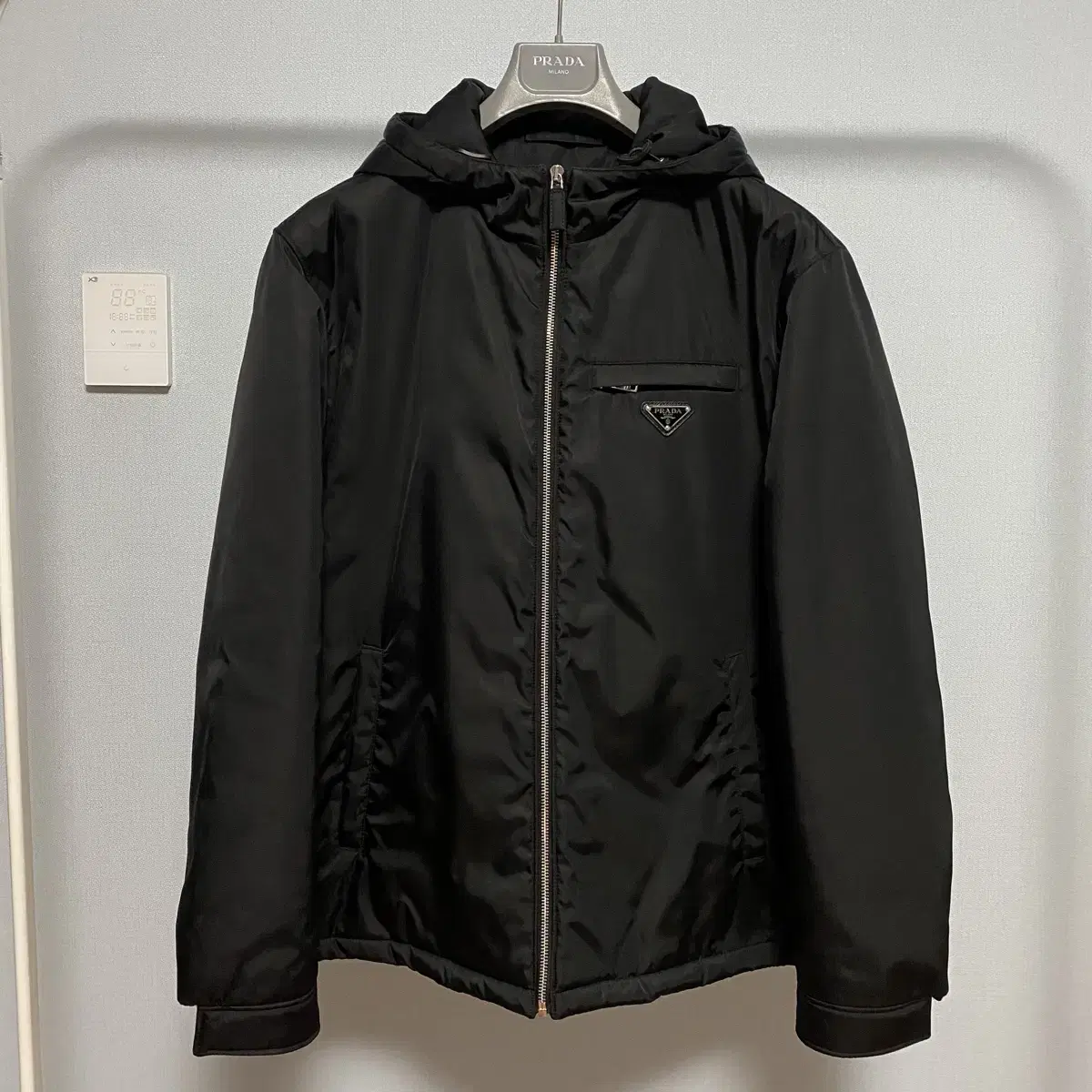 [50] Prada Rina Nylon Jacket Black