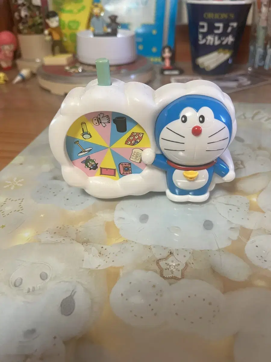 Doraemon Spin the Object Figures