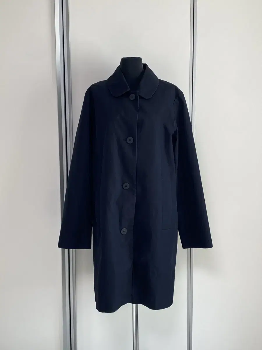 COS Cotton trench coat navy 42 size