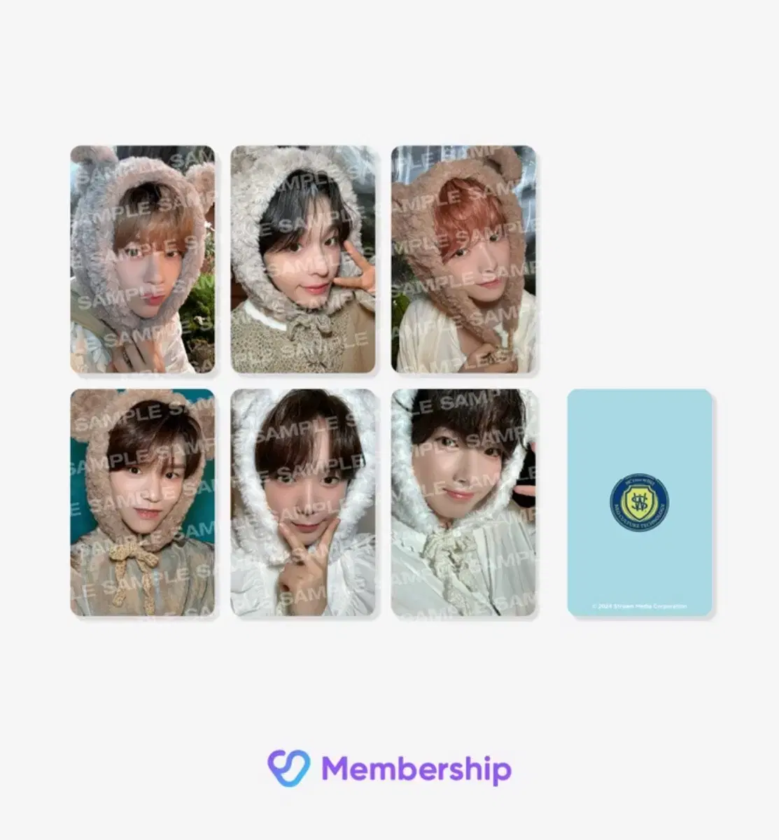 NCT wish Japan Japan Membership photocard Set