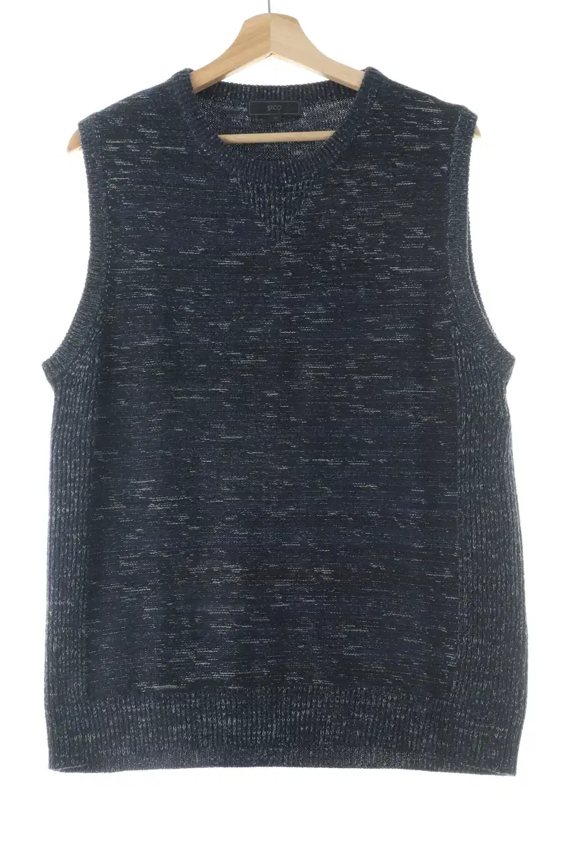 (XL) BrandVintage Knit Vest Vest Navy Old School Loose Fit-10606