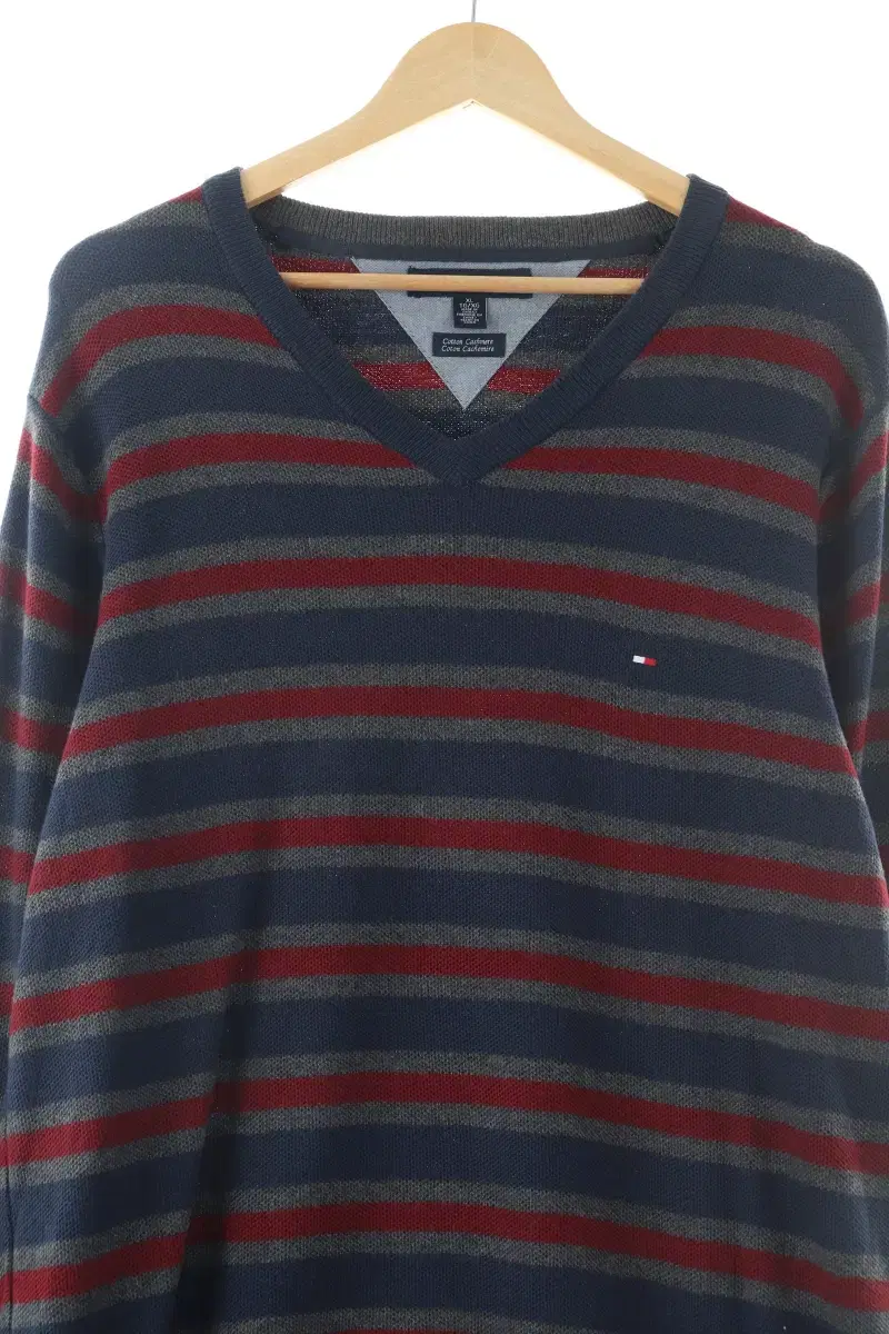 (XL) Tommy Hilfiger Knit Stripe Cashmere Limited Edition-1065B