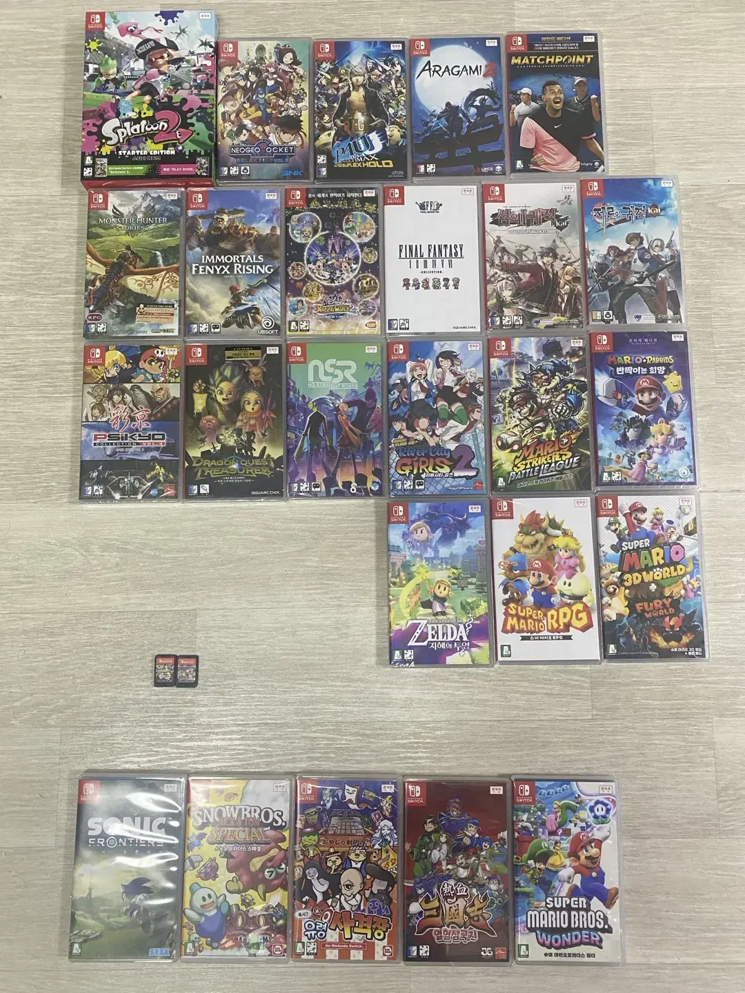 Sell Nintendo Switch games sealed 