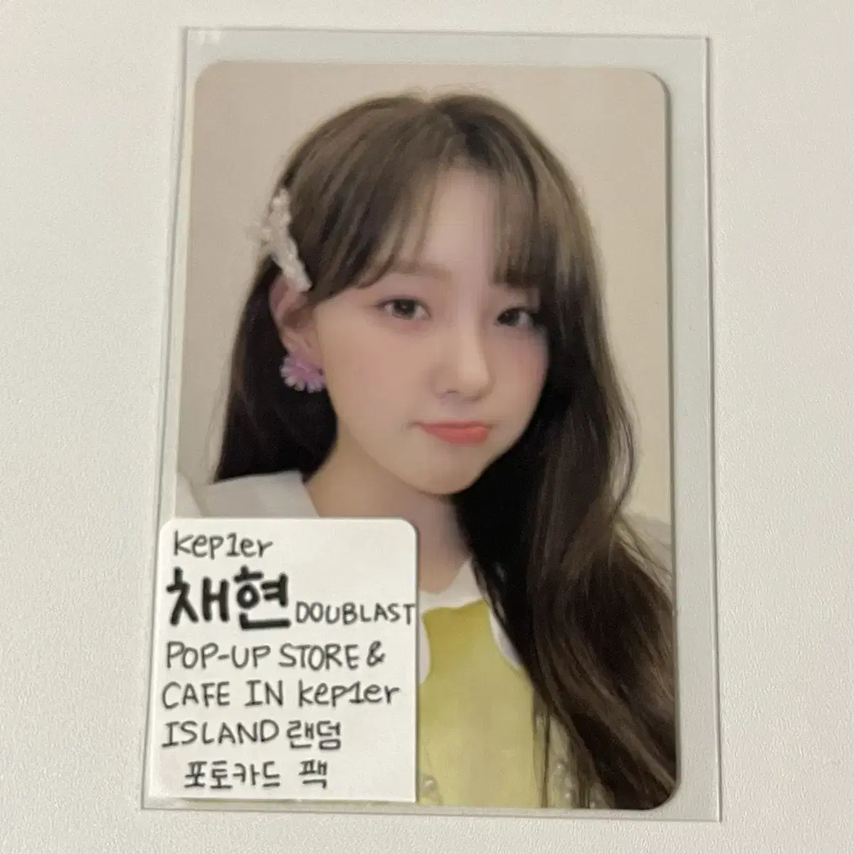 kep1er kep1er chaehyun photocard wts