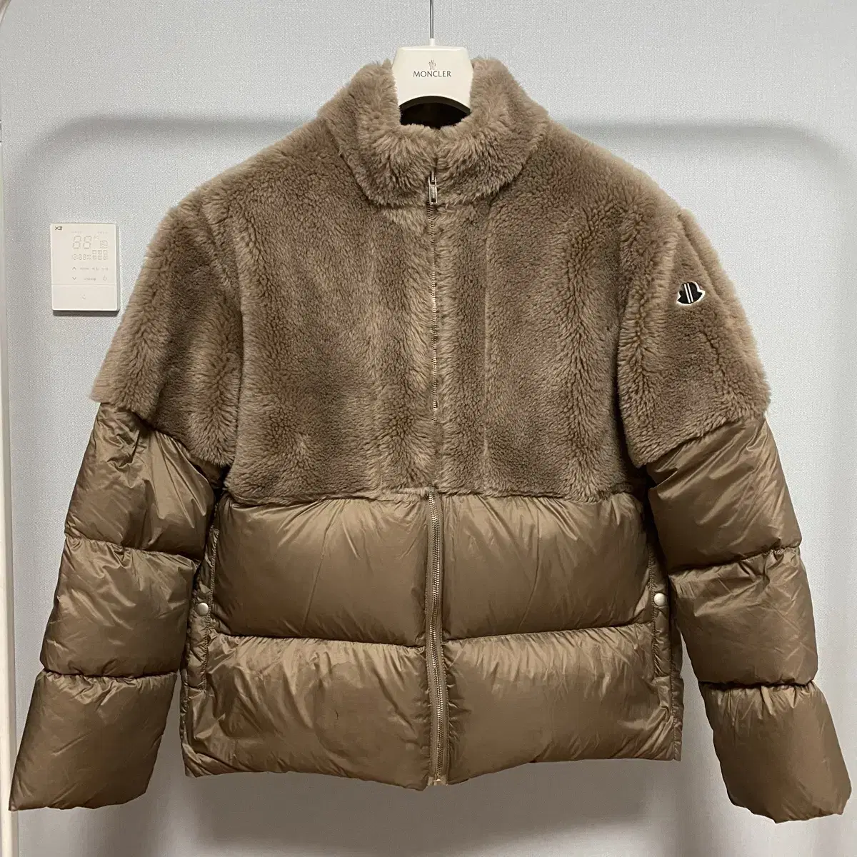 [2] Moncler Moncler Rick Owens Coyote Puffer Jacket Brown