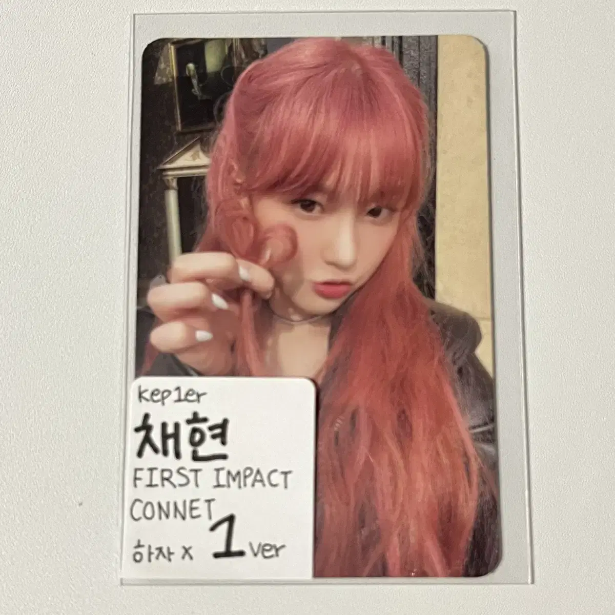 kep1er kep1er chaehyun photocard wts