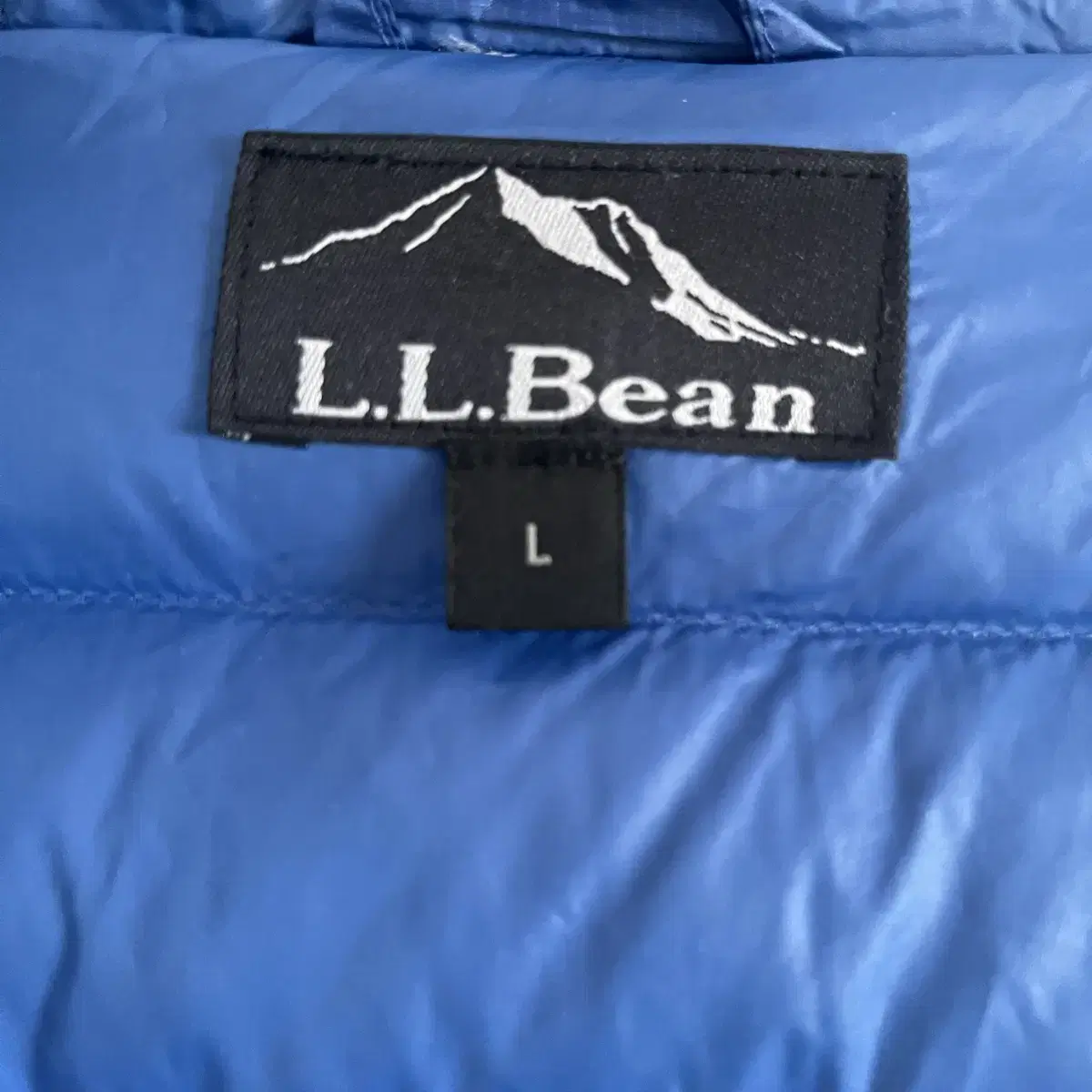 엘엘빈 일본판(l.l.bean japan) 850필 경량 패딩 L사이즈