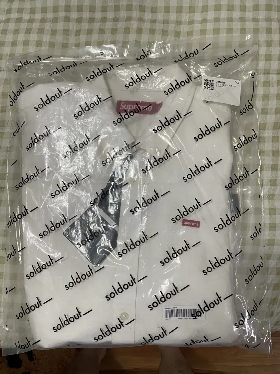 Supreme Smallbox Shirt 24FW White