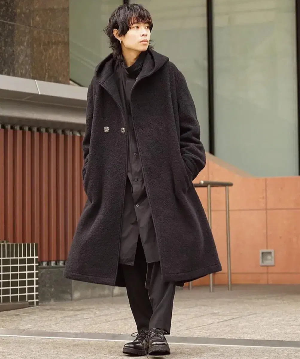 Yohji Yamamoto Pour Homme Hooded Coat