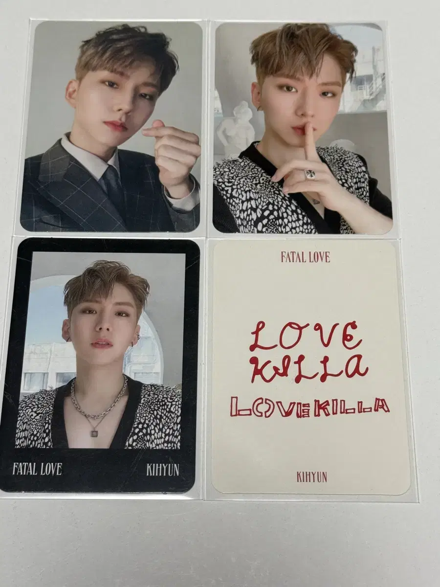 Monsta x kihyun photocard WTS