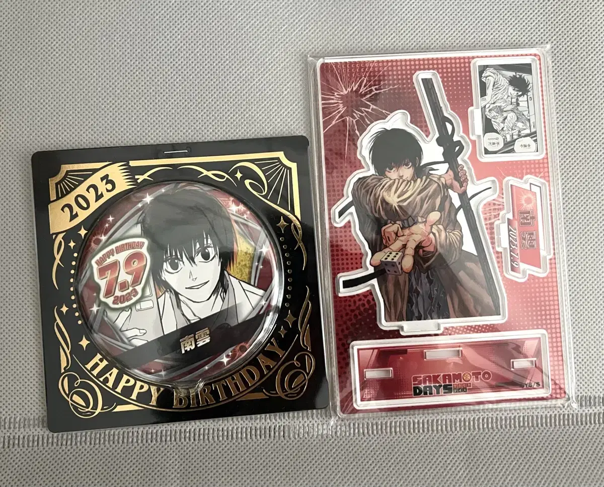 Sakamoto Days Sakaday Nagumo 2023 Diorama, Canbadge unsealed