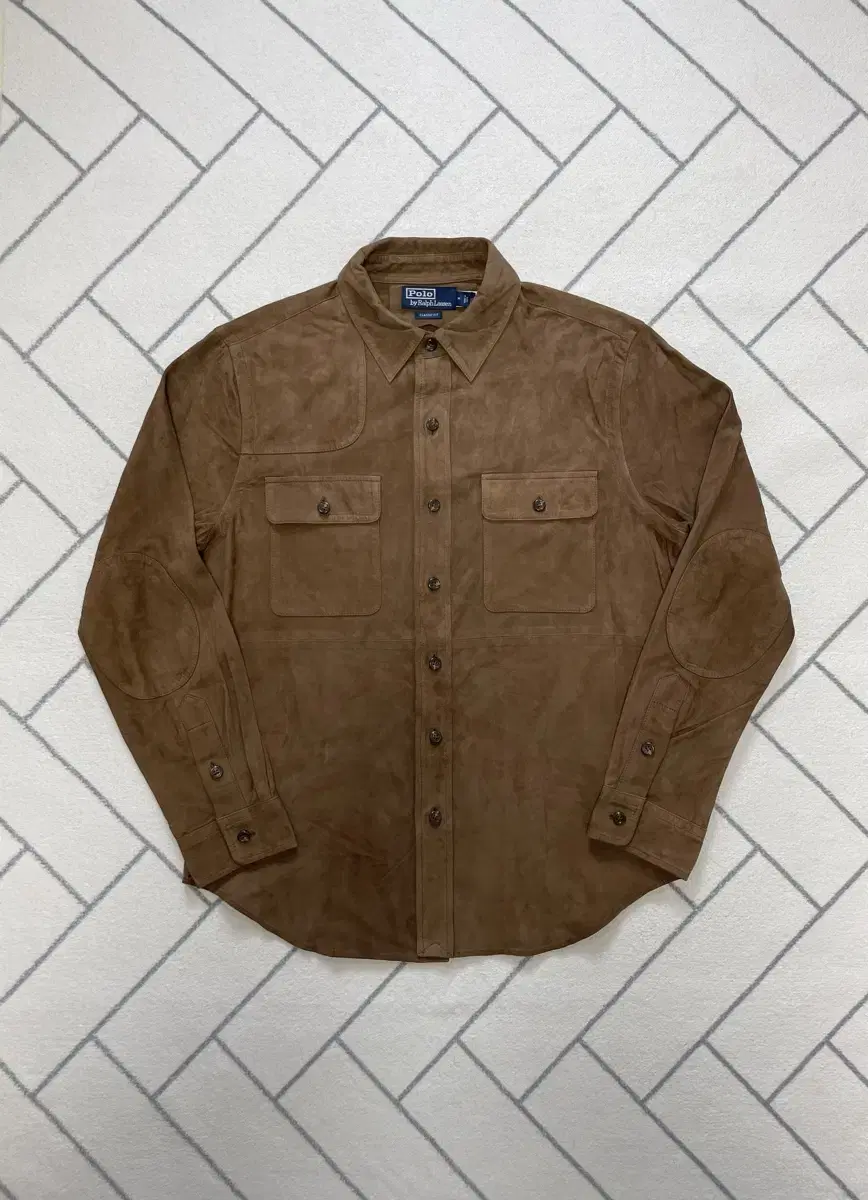 (New/M) Polo Suede Overshirt