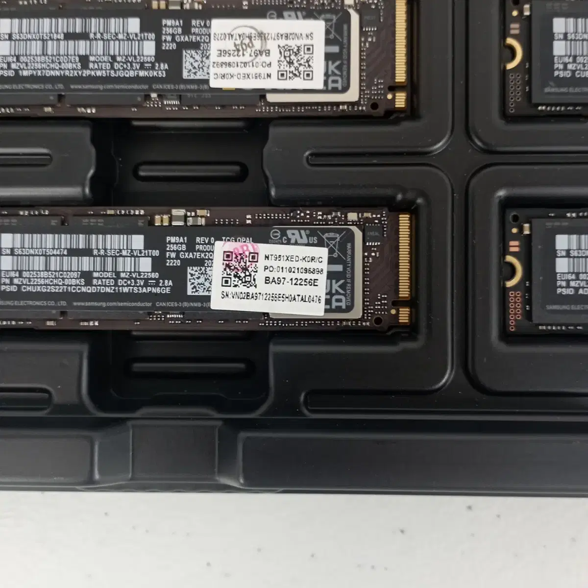 삼성 PM9A1 256G M.2 NVMe SSD 탈거 4.0 Gen4