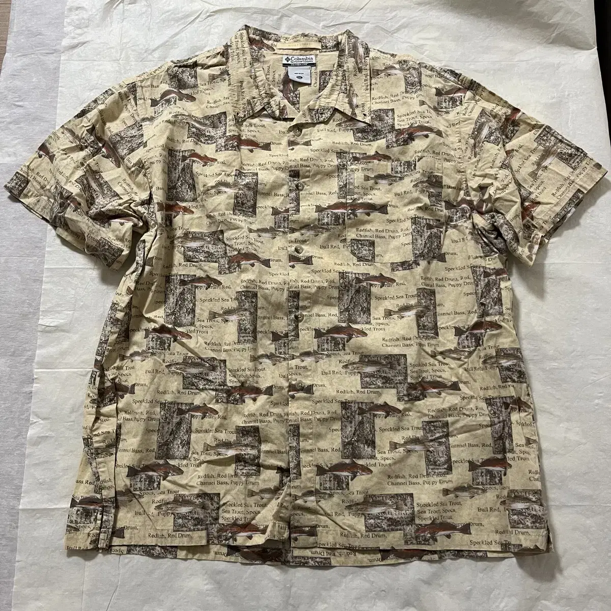 Columbia Hawaiian Short Sleeve Shirt XL