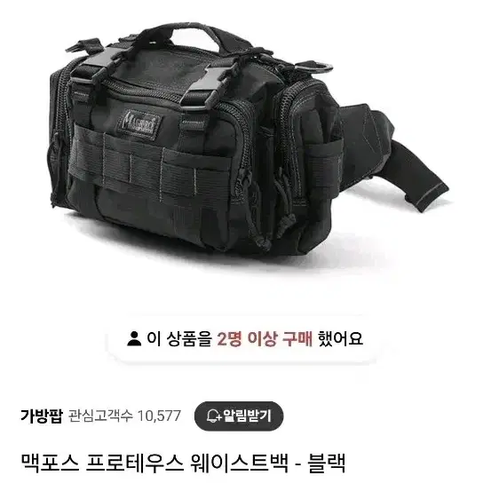 맥포스 프로테우스 웨이스트백