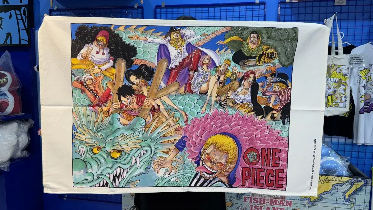 ONEPIECE original artwork fabric posters for sale!