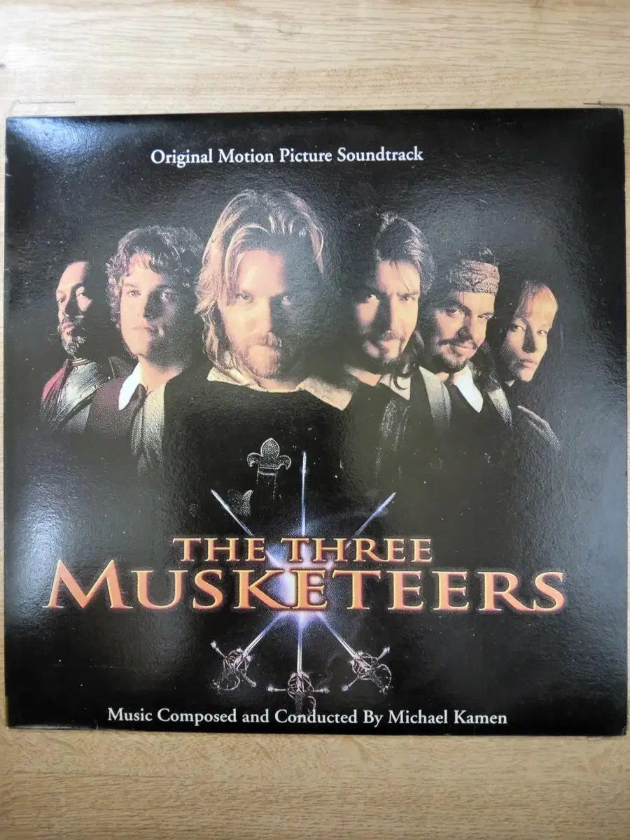 OST: THE THREE MUSKETEERS 음반 (LP 턴테이블 오디