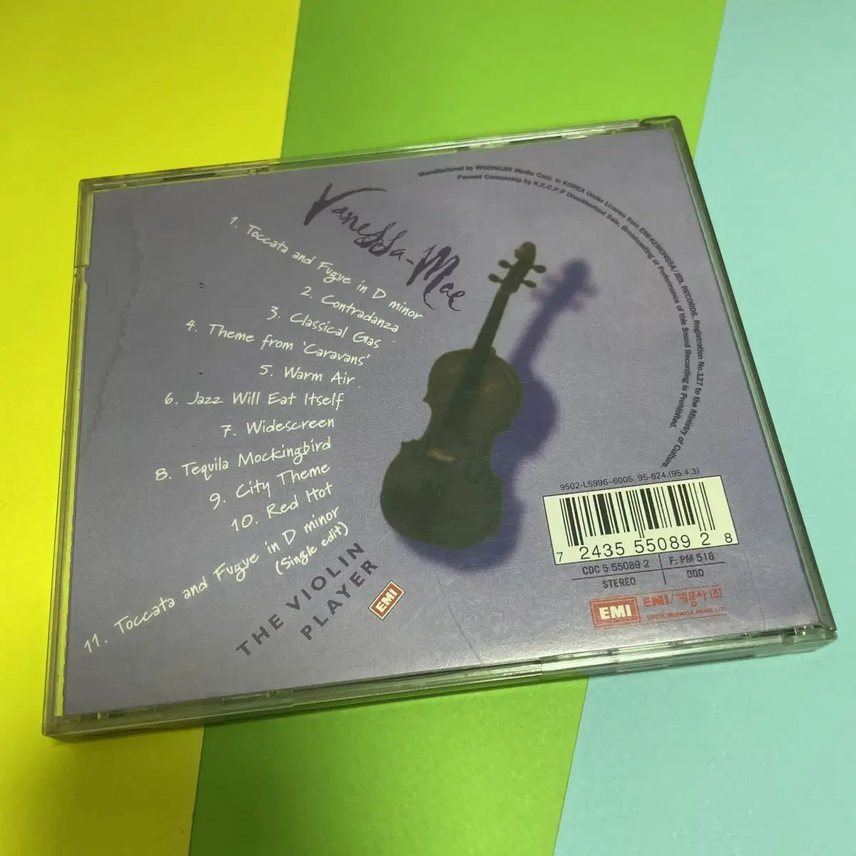 [중고음반/CD] 바네사 메이 The Violin Player