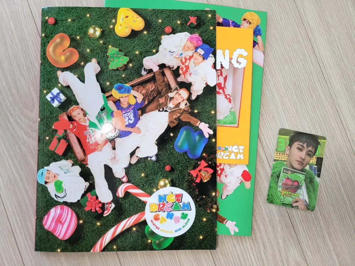 NCT Dream Candy unsealed album jaemin poster glitchmode mark photocard