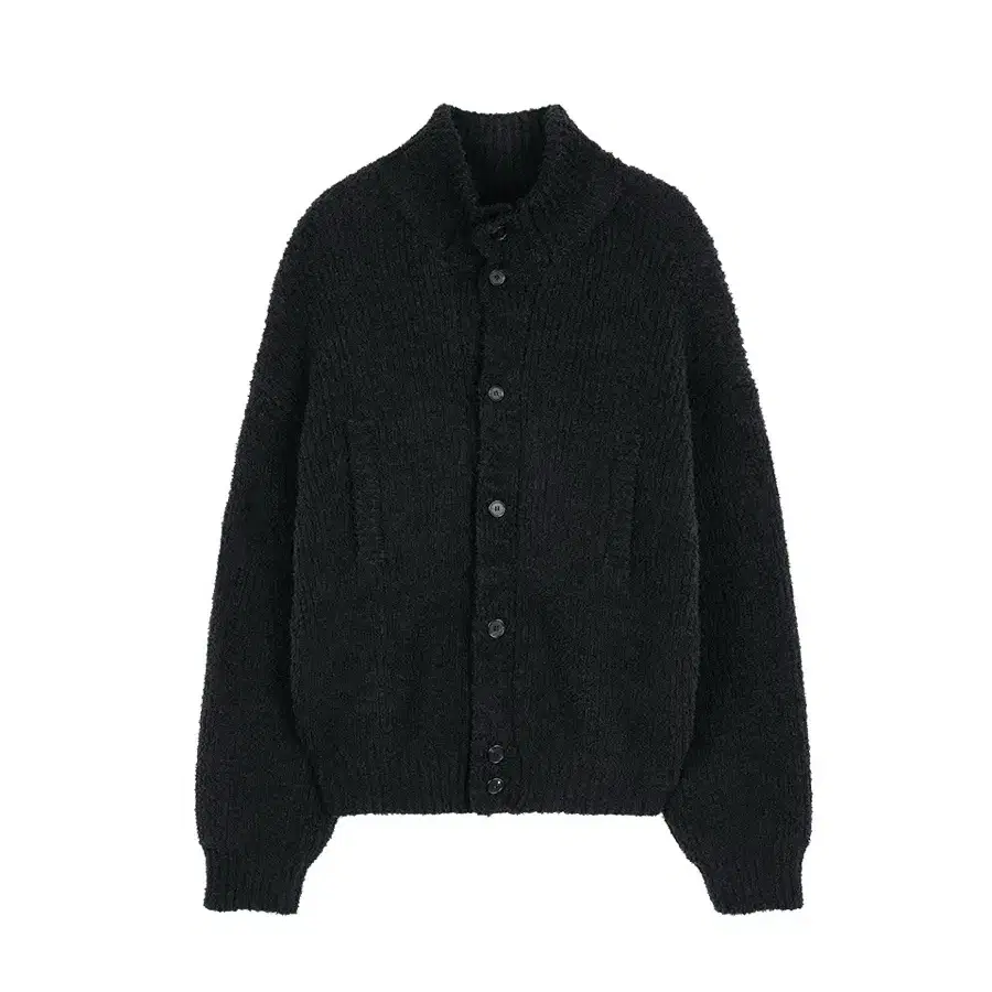 [ PRT___ ] HIGHNECK POCKET CARDIGAN