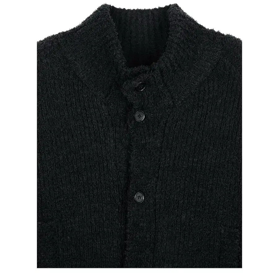 [ PRT___ ] HIGHNECK POCKET CARDIGAN