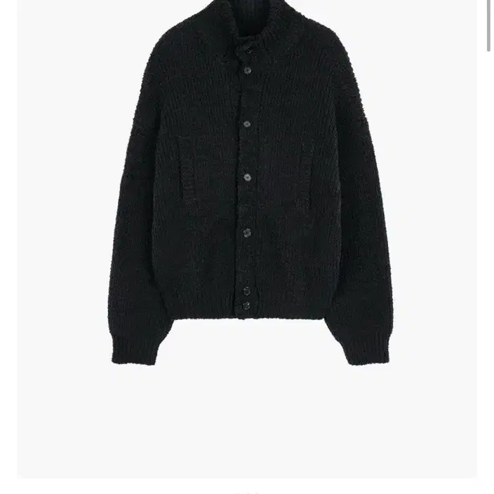 [ PRT___ ] HIGHNECK POCKET CARDIGAN