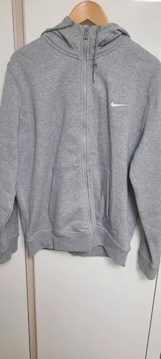 Nike Hoodie Zip Up Brushed XXL Grey,Black New